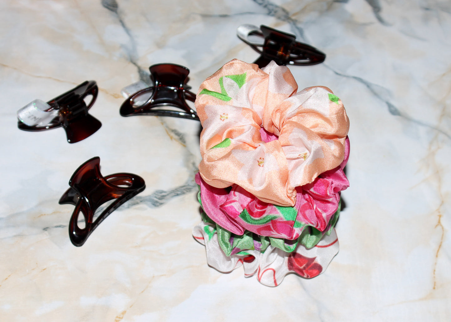 Scrunchie Clip Coeur