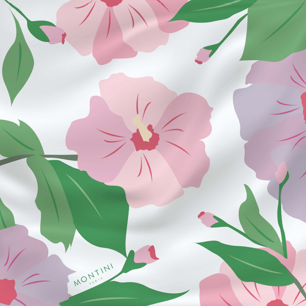 Foulard carré Le Romantique