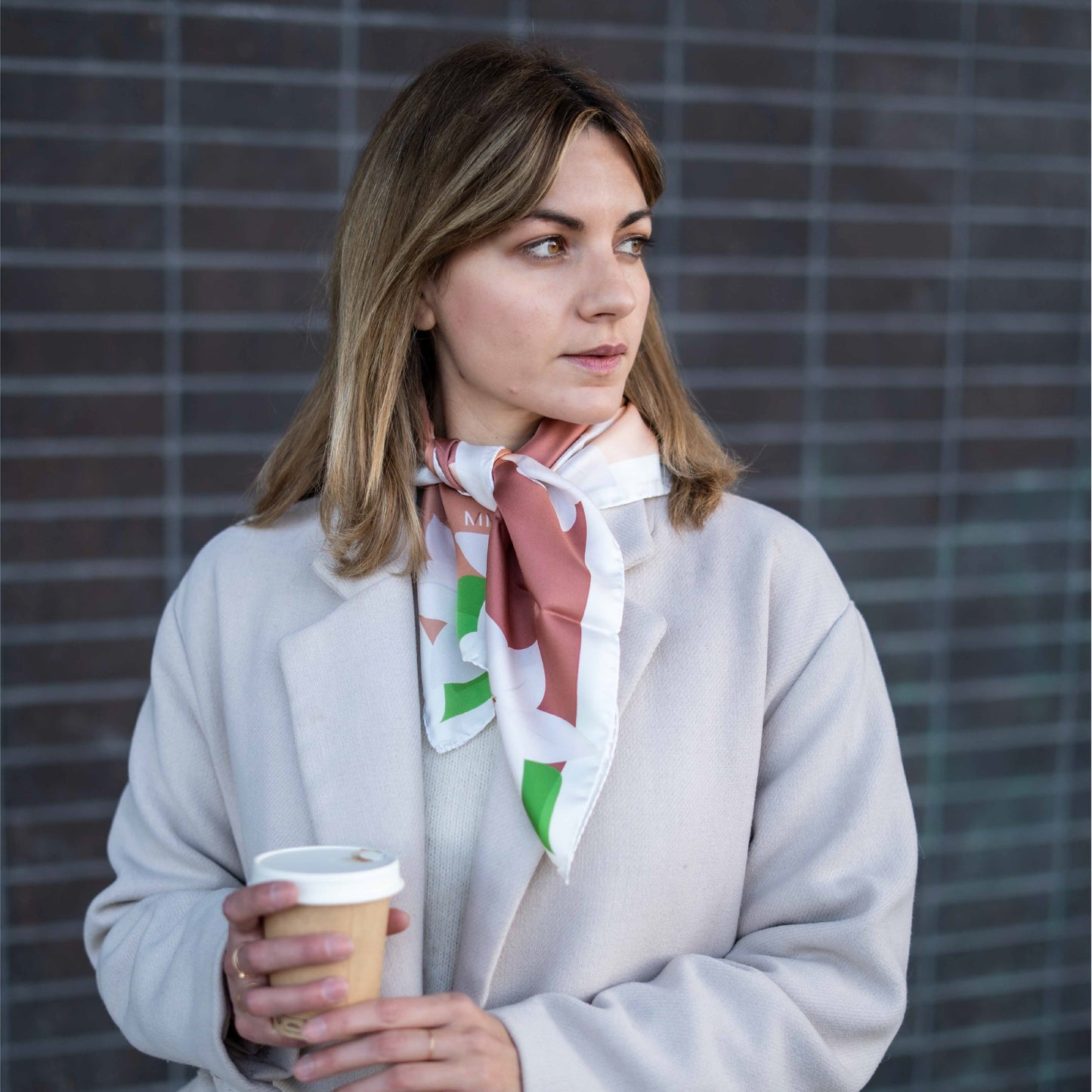 Silk Scarf Rosé