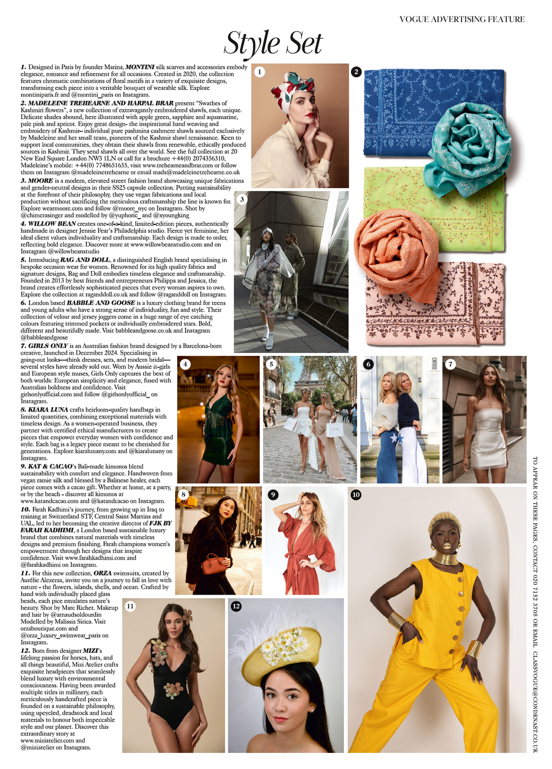 Notre parution sur British VOGUE