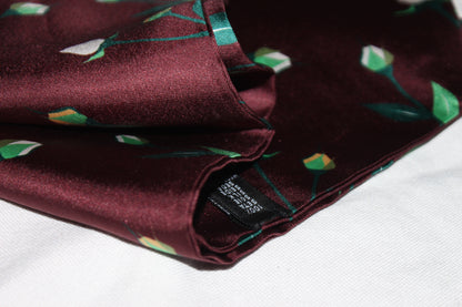 Silk Ribbon Scarf Chocolat