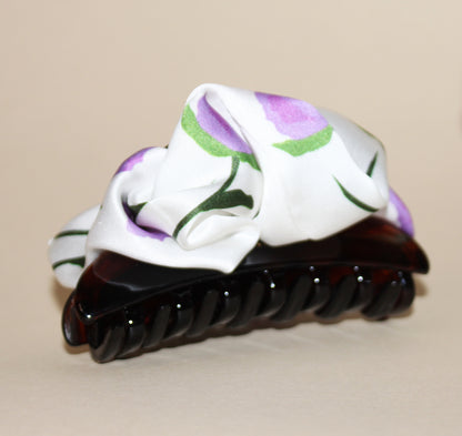 Silk Cloud Clip - Peony