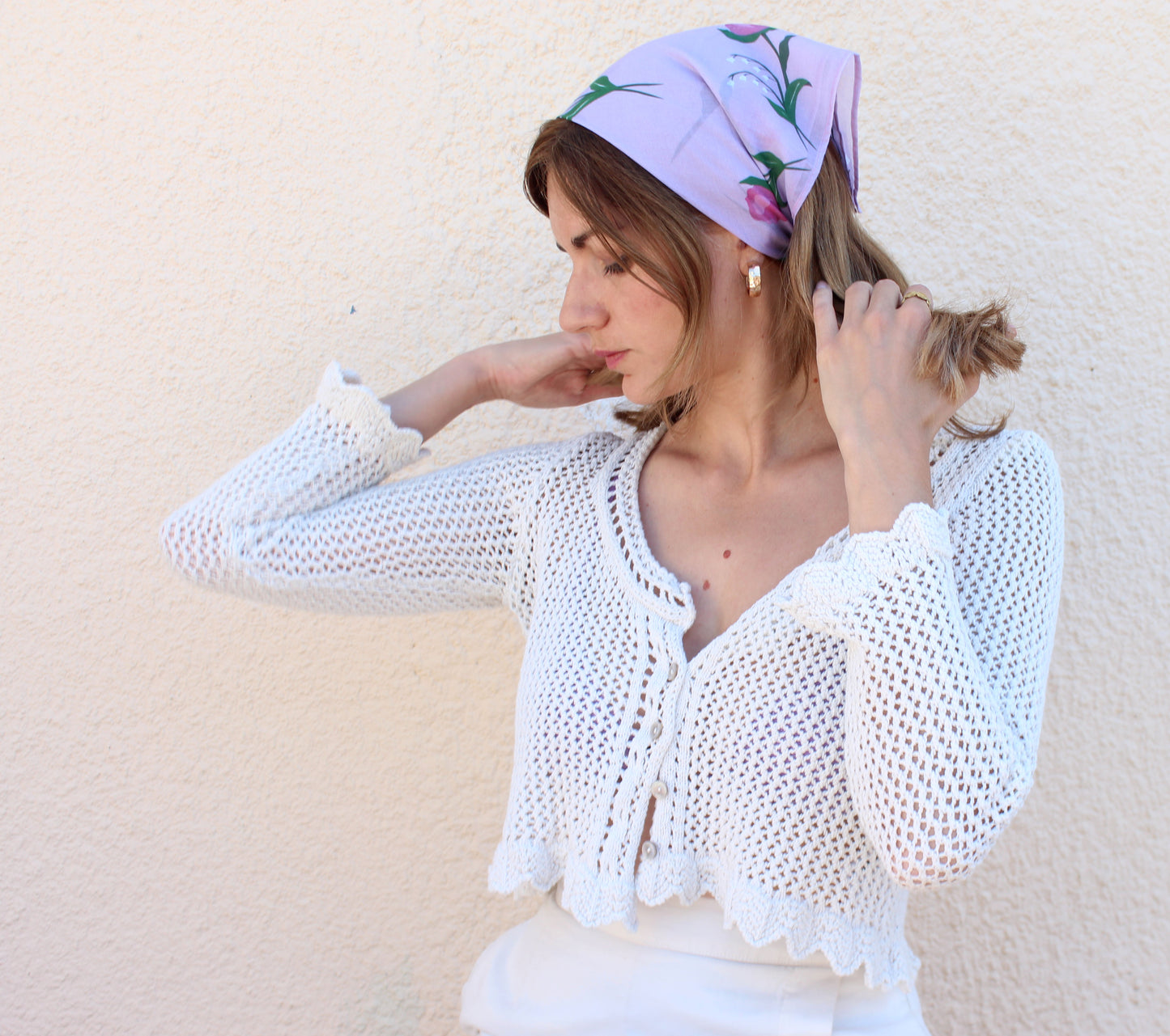 Bandana - Rose Pivoine
