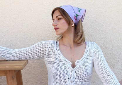 Bandana - Rose Pivoine
