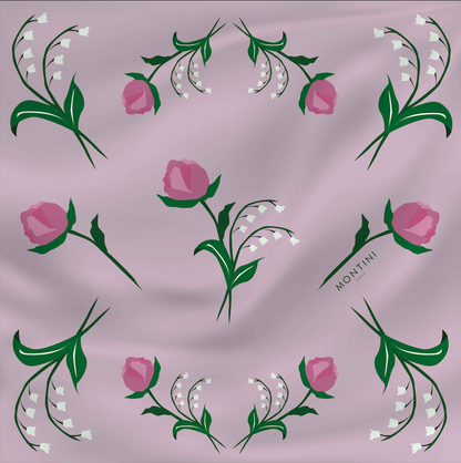 Bandana - Rose Pivoine