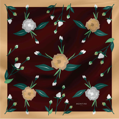 Foulard carré Art Chocolat