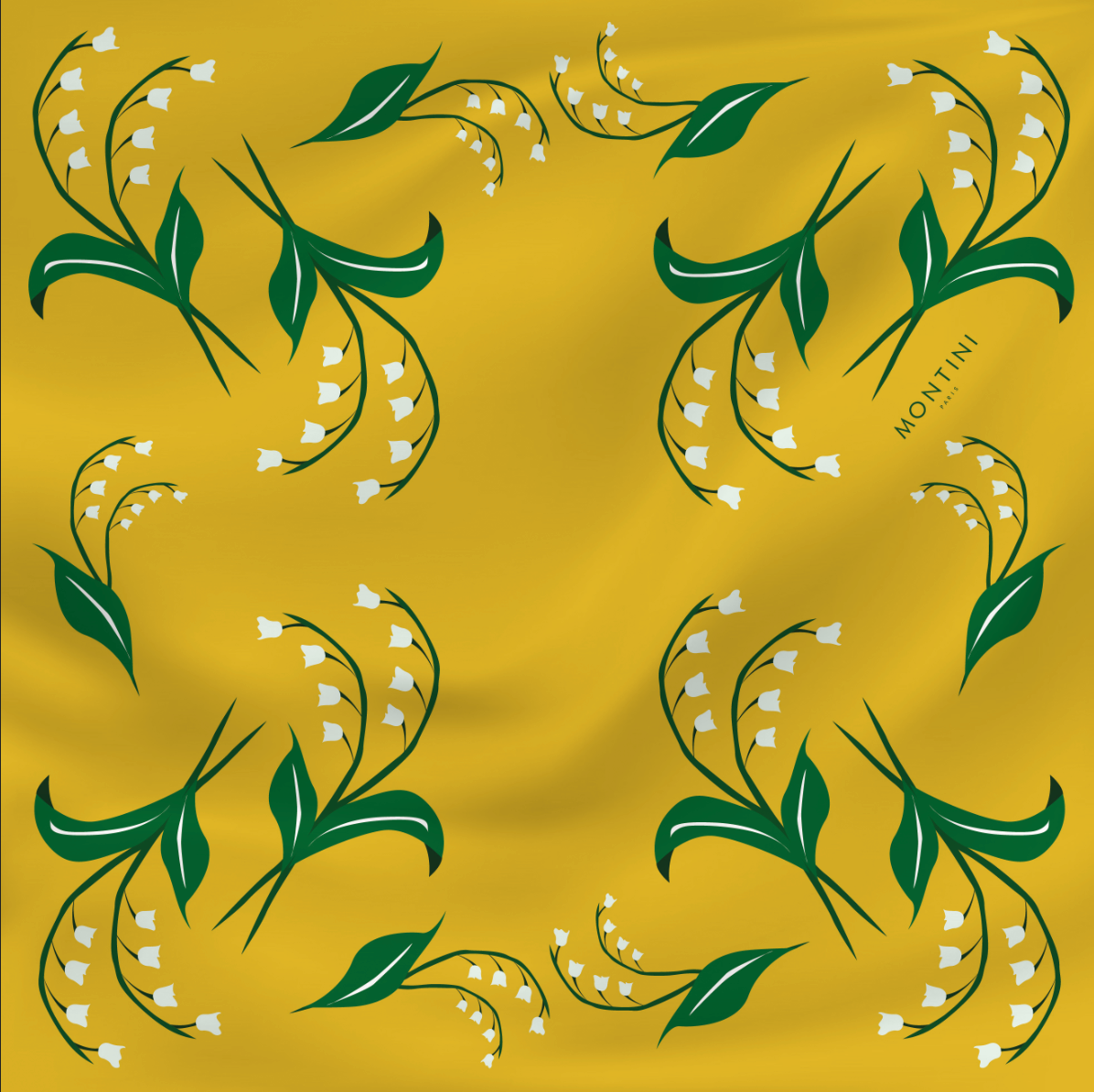 Bandana Lily of the Valley - Yellow