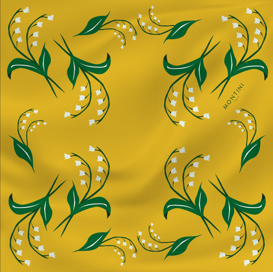 Bandana Muguet - Ocre