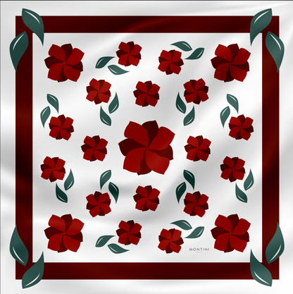 Silk Carré Scarf Elise Maxi