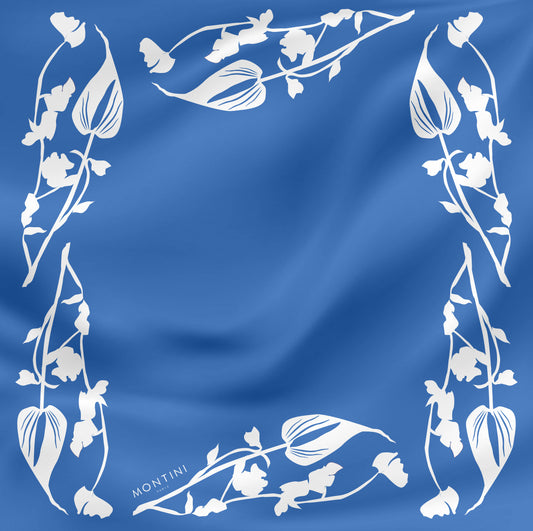 Minimal Carré Bleu Ciel