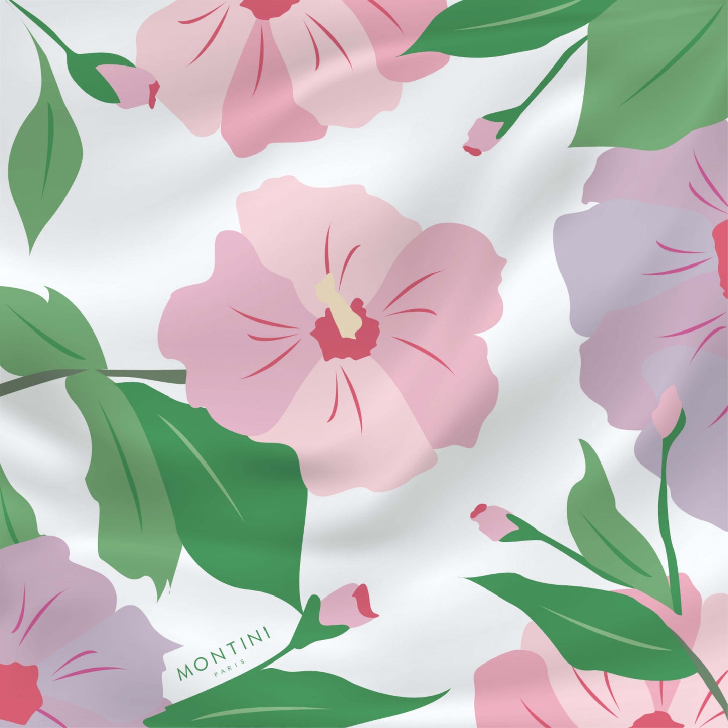 Foulard carré Le Romantique