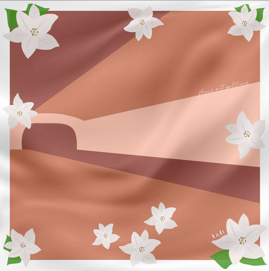 Foulard Rosé