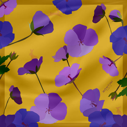 Silk Carré Scarf Soleil small